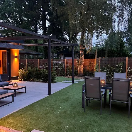 Chalet Luxury Retreat Veluwe - Garden, Ac, Bathtub *