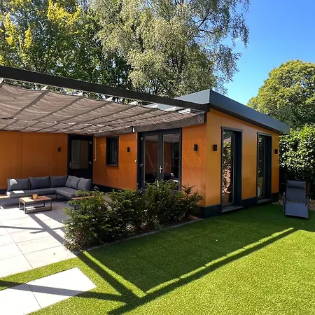 Chalet Luxury Retreat Veluwe - Garden, Ac, Bathtub Putten