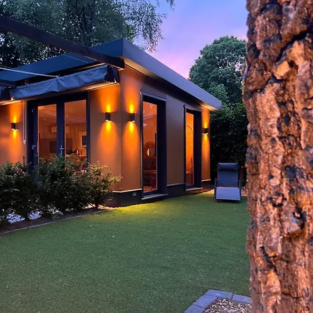 Chalet Luxury Retreat Veluwe - Garden, Ac, Bathtub *